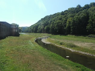 Barrage aval après